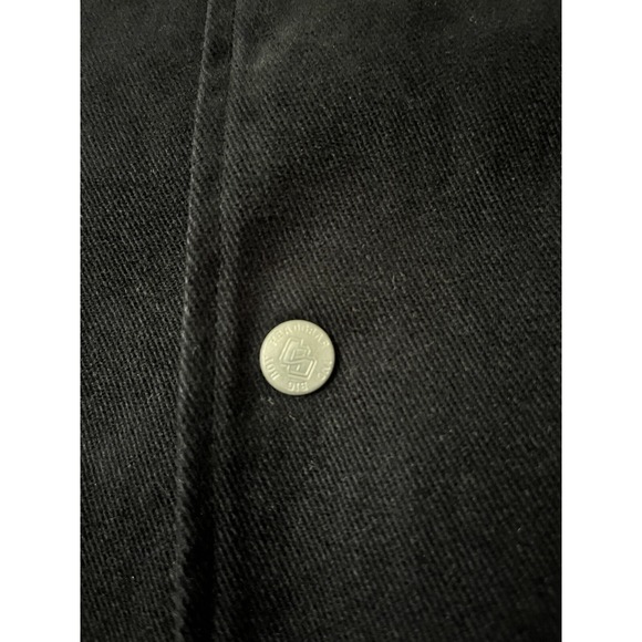 Vintage HBCU Grambling State University Jacket Tiger Cotton‎ Black 2XL Varsity - Picture 6 of 15